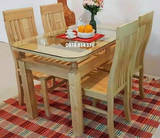 Bàn ăn gỗ 1 